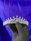 EternaBloom™ Halo Solitaire Bridal Tiara