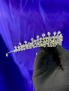 EternaBloom™ Halo Solitaire Bridal Tiara