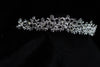 Sparkling Floral Crystal Lace Bridal Tiara - FB-CR72