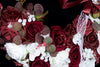 Eternabloom™ Crimson Halo Bridal Hoop Bouquet