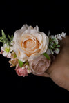 EternaBloom™ Blush Rose Groom Boutonniere
