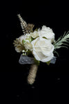 Eternabloom Ivory Heirloom Boutonniere