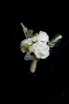 Eternabloom Ivory Heirloom Boutonniere