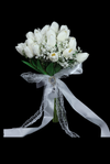 White Tulip Serenity Bouquet – FB-BQ09